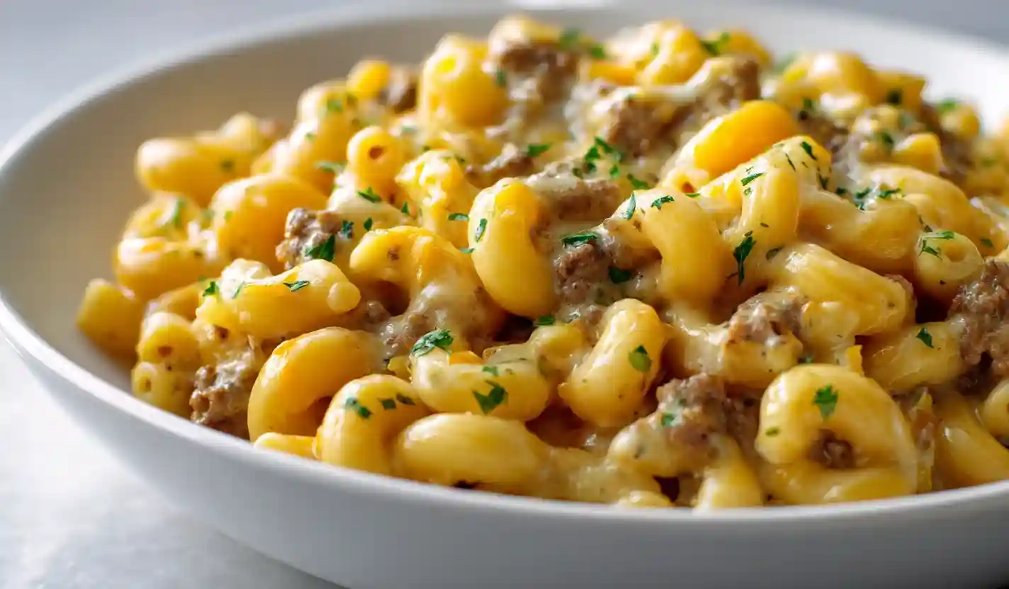 Transform Classic Hamburger Helper: Wholesome One-Pan Dinner